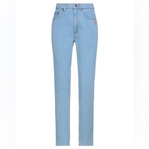 Marc Jacobs Denim Jeans 5 Pocket Cropped High Rise Light Blue Size 27 RUNS SMALL